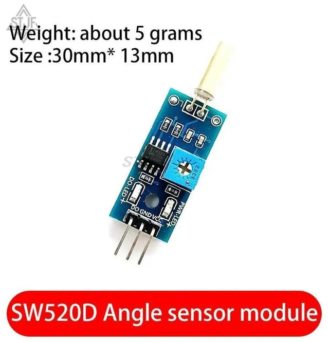 Alt view image 2 of 3 - SW520D SW-520D Angle sensor module Ball switch Tilt sensor module