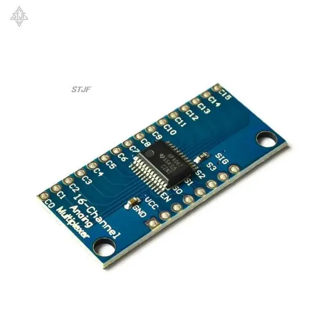 Alt view image 3 of 3 - CD74HC4067 High-speed CMOS 16-channel analog multiplexer Analog/Digital