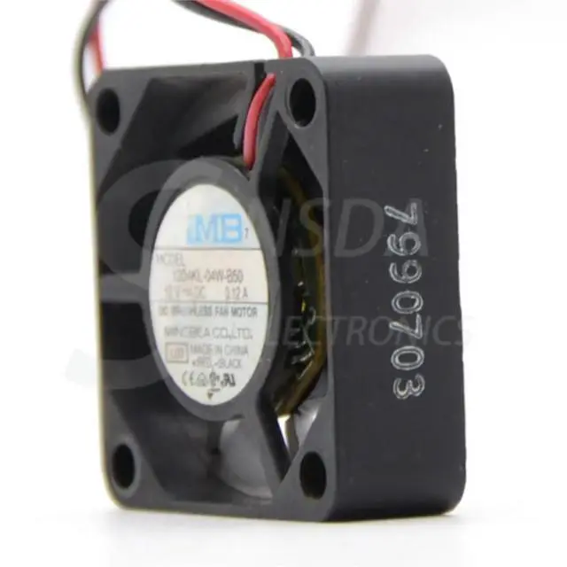 Alt view image 3 of 3 - 2pcs 3cm Fan for 1204KL-04W-B50 30mm 12V 0.12A Industrial Cooling | 10500RPM, 3.8CFM, Dual Ball Bearing