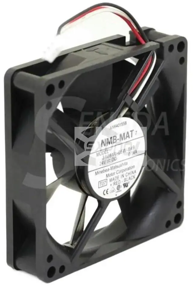 Alt view image 2 of 3 - 80mm Fan for 3108NL-05W-B49 24V 0.14A Axial Cooling 3-Pin with Alarm Function Inverter Industrial Application