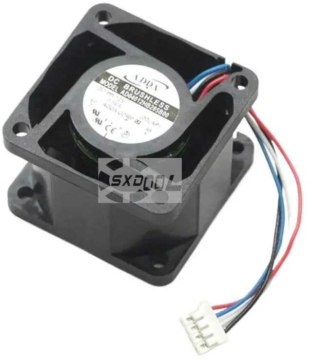 Main image of High Speed Fan for ADDA AD04012HB285B00 12V 0.56A 40mm Server Cooling Fan, High-Power 6.72W, 40X40X28mm