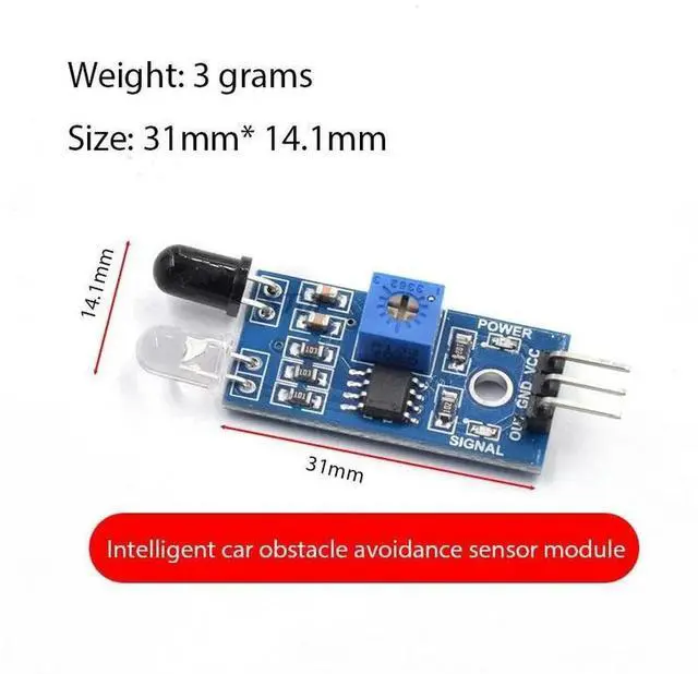 Alt view image 2 of 6 - Reflection IR Obstacle avoidance Module Sensor infrared sensor for Aduino ligent car robot Infrared