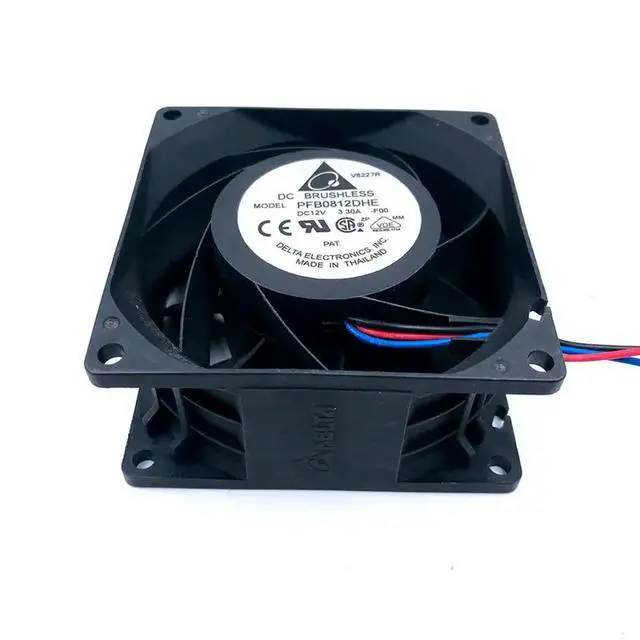 Alt view image 3 of 3 - for delta PFB0812DHE -F00 12V 3.3A 8CM high speed automotive supercharger conversion fan violence 80 * 80 * 38mm