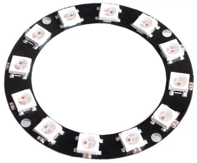 Main image of 12-Bit RGB LED Ring WS2812 5050 Precise