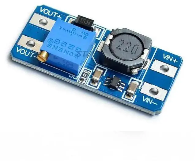 Main image of 5PCS MT3608 DC-DC Step Up Converter Booster Power Supply Module Boost Step-up Board MAX output 28V 2A