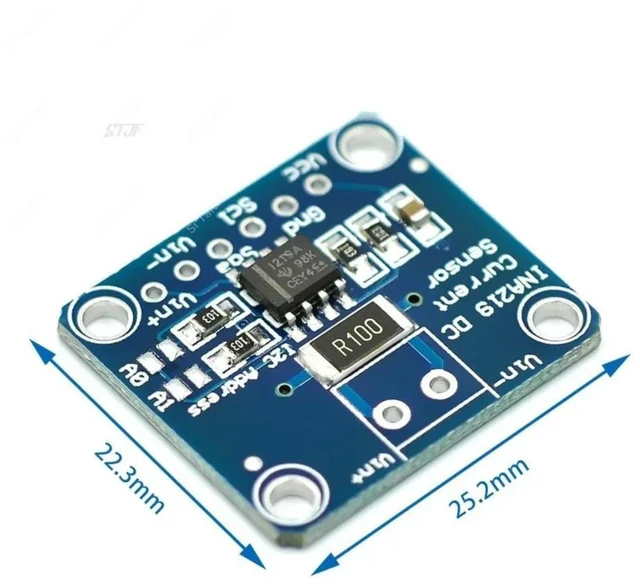 Alt view image 2 of 3 - INA219 GY-219 GY219 Current Power Supply Sensor Breakout Board Module Sensor Module I2C interface For DIY DC INA219B