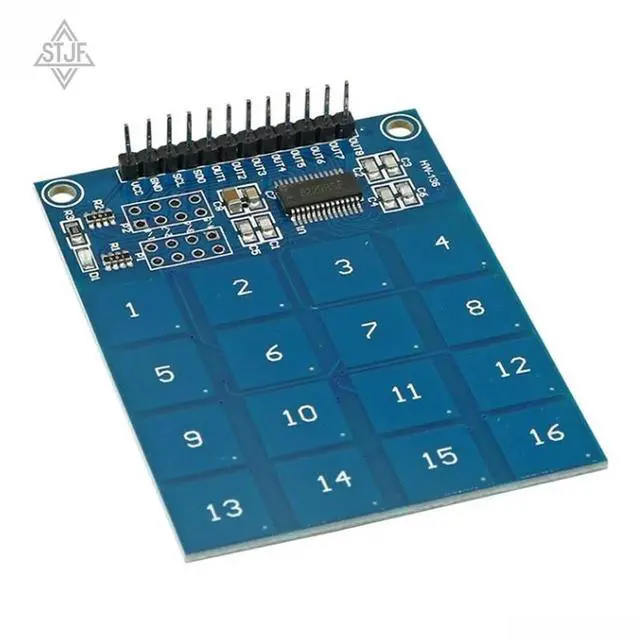 Alt view image 2 of 3 - TTP229 16-way 16 Channel capacitive touch switch digital touch sensor module