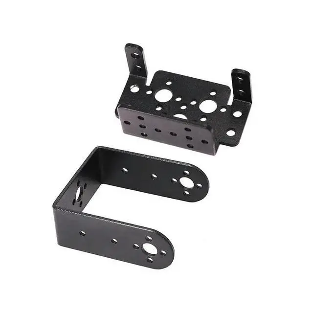 Alt view image 3 of 4 - MG995 996 Servo Gear Bracket Two Degrees of Freedom Manipulator Robot Accessories Servo Gear Bracket Set