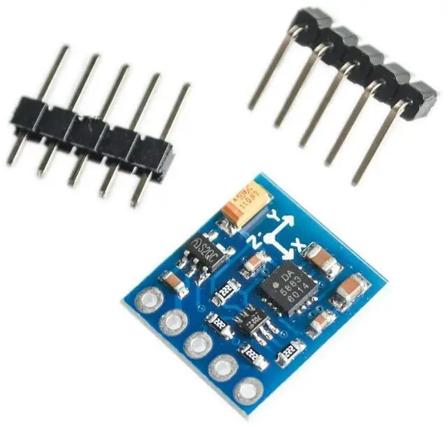 Main image of GY-271 QMC5883L 3V-5V Three 3 Triple Axis Magnetic Field Compass Magnetometer Sensor Module For IIC Board