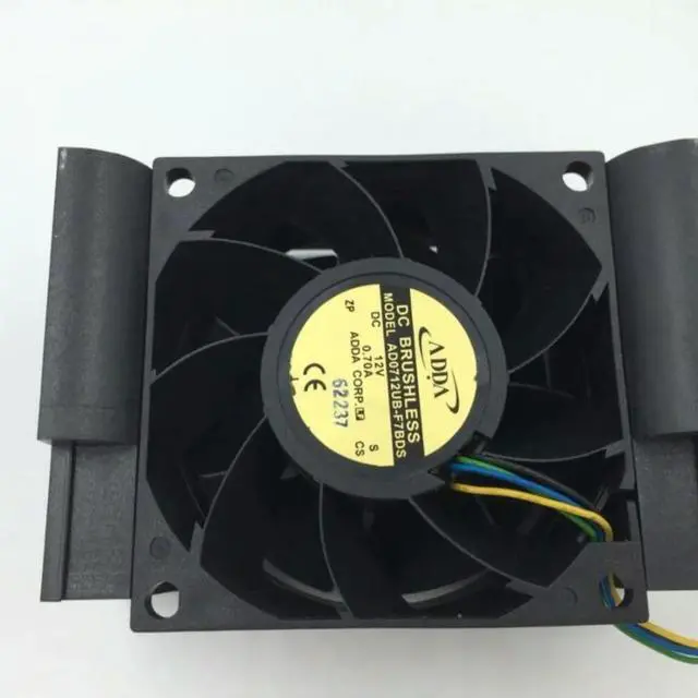 Alt view image 3 of 3 - 70mm X 38mm Fan for ADDA AD0712UB-F7BDS 7CM 12V Dual Ball Cooling 7038 Radiator PC and Industrial Applications