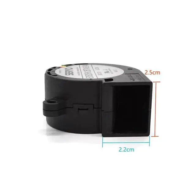 Alt view image 2 of 3 - for SERVO 5025 Blower E0525H12B7AS-24 12V 0.23A Silent Turbo Fan for Projectors