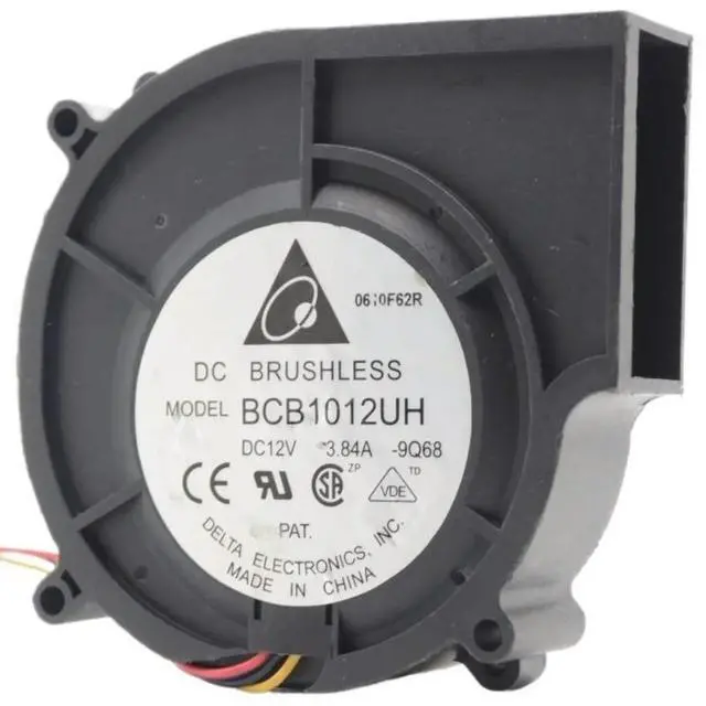 Main image of for delta BCB1012UH BCB1012UH-9Q68 97*87*25mm DC12V 3.84A Server Cooling Server Blower Fan 97x97x25mm 4-wire
