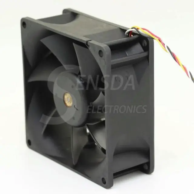 Main image of 92mm Fan for AVC DA09238B24H-018 24V 0.7A 92x92x38mm High-Performance Square Cooling Computer Server Inverter 3-Wire