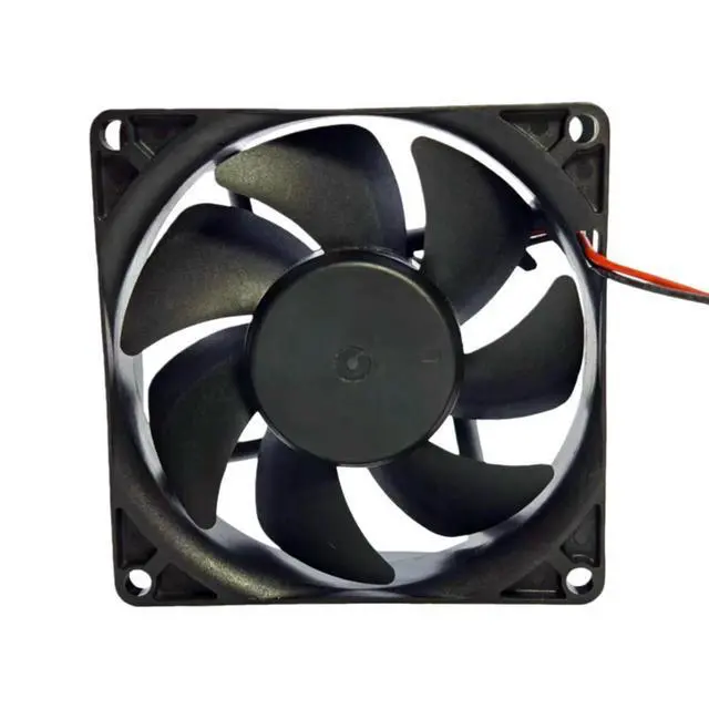 Alt view image 3 of 3 - for GF80252B5-000C-AC9 80x80x25mm DC24V Waterproof Cooling Fan, 41CFM 3200RPM, IP68 Rated for Outdoor
