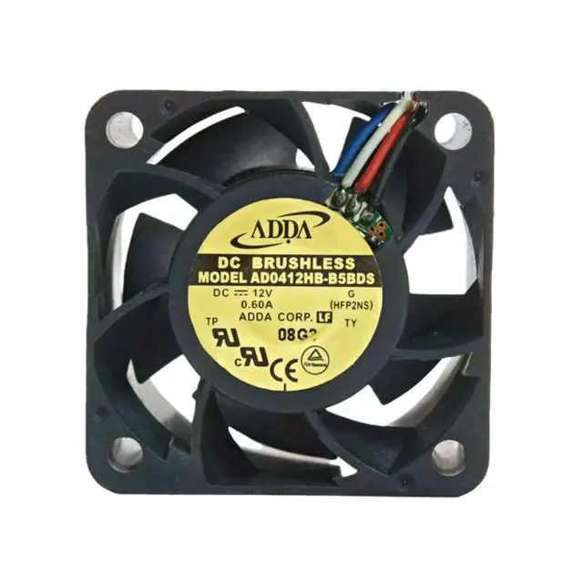 Alt view image 2 of 3 - for ADDA AD0412HB-B5BDS DC 12V 0.60A 40x40x28mm Dual Ball Bearing Cooling Fan 11000RPM 18.1CFM High Speed 4028 Industrial Fan