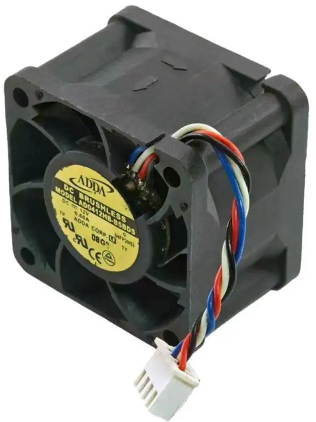 Main image of for ADDA AD0412HB-B5BDS DC 12V 0.60A 40x40x28mm Dual Ball Bearing Cooling Fan 11000RPM 18.1CFM High Speed 4028 Industrial Fan