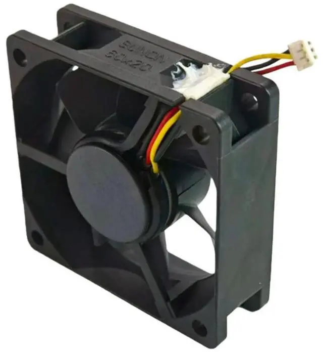 Alt view image 3 of 3 - for GM1206PKVX-A 60x60x20mm DC12V 3.0W Cooling Fan Brushless Blower for Server, Power Supply, Industrial Equipment