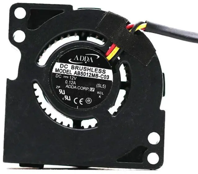 Main image of MP515 Projector blower FOR ADDA AB5012MB-C03 DC12V 0.12A 50x50x20mm cooling fan
