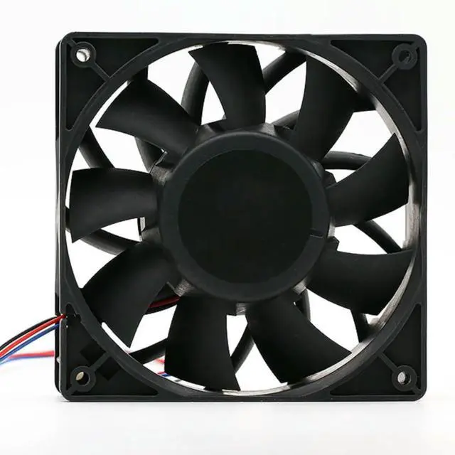 Alt view image 3 of 3 - for delta FFB1224SHE 12038 24 v 1.20 5500 RPM big air volume converter cooling fan for 120*120*38mm