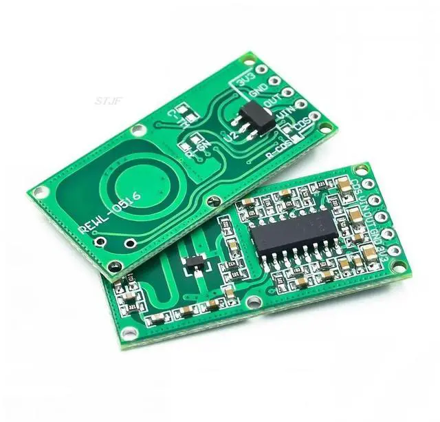 Alt view image 2 of 3 - RCWL-0516 RCWL 0516 Microwave Radar Sensor Human Sensor Body Sensor Module Induction Switch Module Output 3.3V RCWL0516