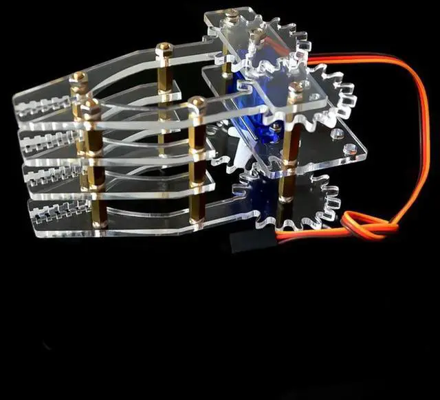 Main image of Acrylic robot Claw Manipulator Arm SG90 servos robot gripper for SNM200 (without SG90)