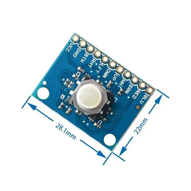 Alt view image 2 of 3 - ICSH044A Five key navigation key module for Blackberry Trackball Breakout Board Module 2.5V-5.25V
