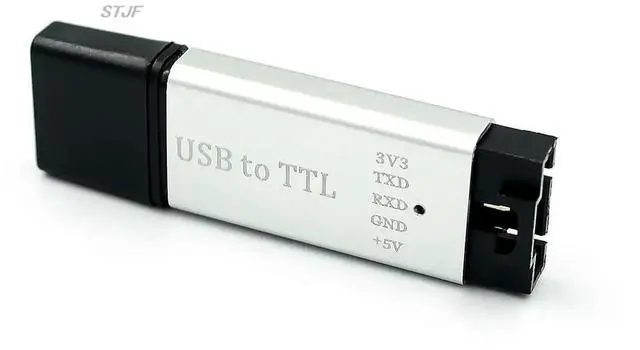 Alt view image 3 of 3 - Aluminum shell CP2102 USB 2.0 to TTL UART Module 6Pin Serial Converter STC Replace FT232 Module support 5v/3.3v for