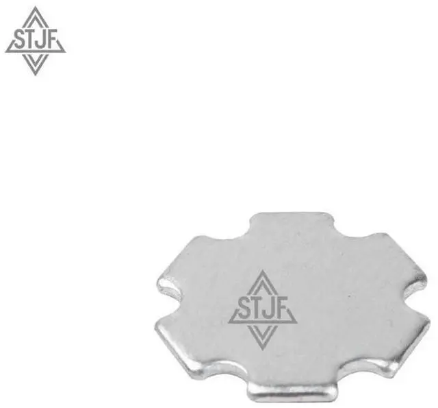 Alt view image 3 of 3 - SJTF 10PCS 1W/3W/5W LED Plum Cooling Plate/Aluminum Substrate