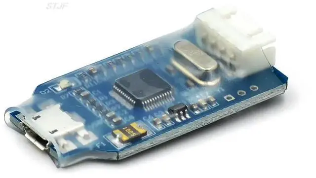 Alt view image 3 of 3 - Compatible j-link OB ARM simulation debugger SWD programmer STM32 download Jlink generation V8