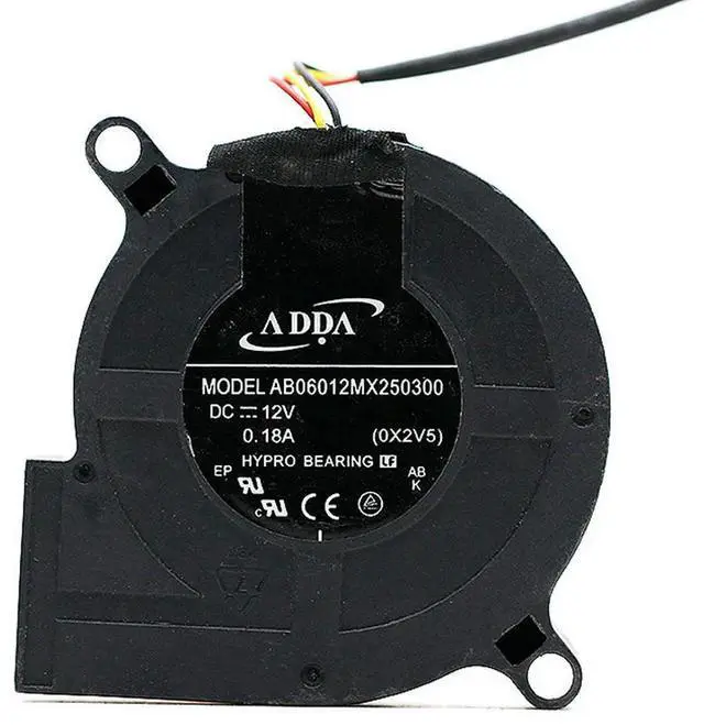 Main image of for BENQ MX703 Projector Blower Fan AB06012MX250300 60x60x25mm 12V 0.18A Cooling Cooler Turbo Fan