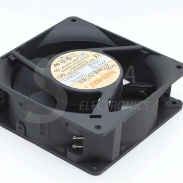 Alt view image 3 of 3 - For 4715MS-23T-B50 12cm 12038 AC 230V 15W DC cabinet cooling fan