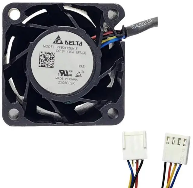 Main image of 34000RPM Extreme Fan for Delta PFB0412EN-E 40x40x28mm 12V 4.0A Super High-Speed Blower Fan High Static Pressure for 1U Server S