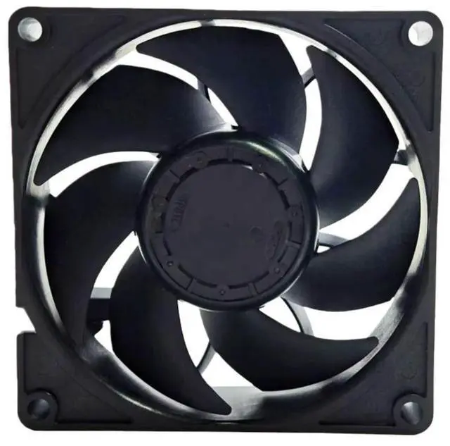 Alt view image 2 of 3 - 24V 0.41A 08025DE-24Q-CMD Inverter / PV Inverter Cooling Fan, High Airflow DC Brushless Fan for Industrial Equipment