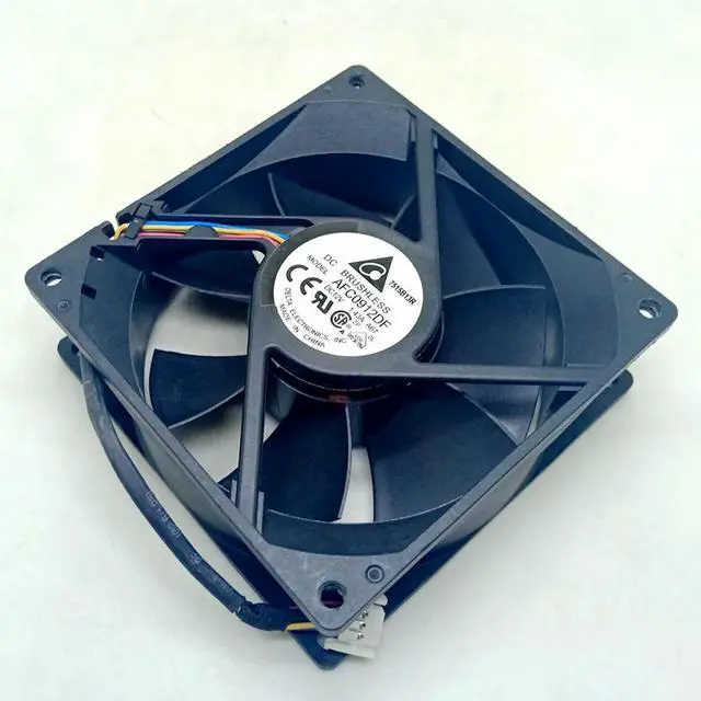 Alt view image 3 of 3 - ML110 Gen9 784588-001 cooling fan Delta AFC0912DF 9238 12V ML110 Gen9 784588-001 Server Fan