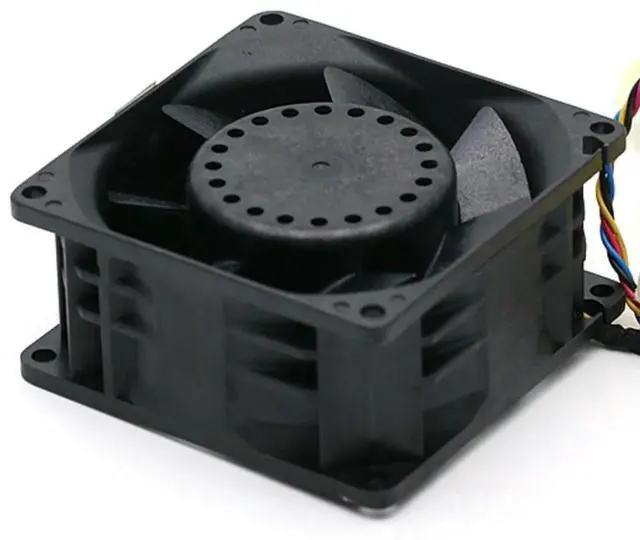 Alt view image 3 of 3 - 80mm Fan for Delta PFR0812UHE 8038 12V 1.50A High Airflow Case Cooling Servers, Computers, Electronics