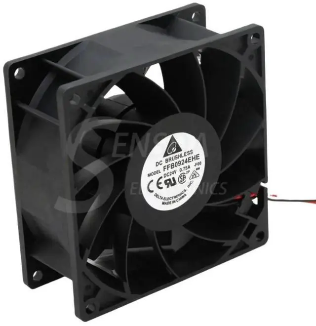 Main image of 1PCS 92mm Welding Machine Fan for Delta FFB0924EHE 90mm 24V 0.75A 9238 9038 Inverter Server Cooling High-Efficiency Airflow