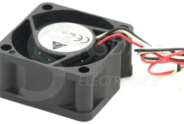 Alt view image 3 of 3 - 2pcs 40mm Fan for Delta EFB0405HHD 4020 5V 0.45A Alarm Signal Dual Ball Bearing Cooling