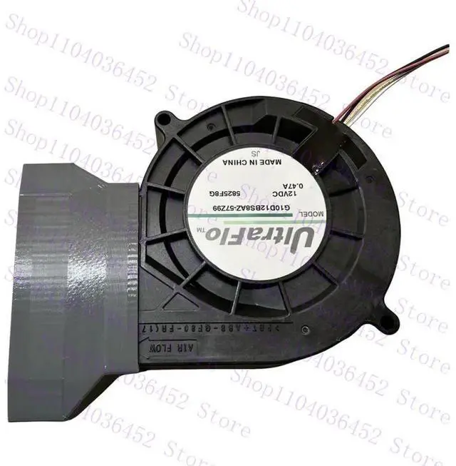 Alt view image 2 of 2 - DIY Fan for Tesla P40 M40 K80 Graphics Card Cooling Fan 9CM High Performance Turbofan Retrofit Silent Version 4-wire PWM