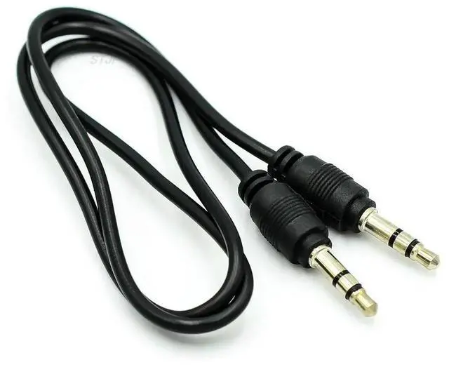 Main image of 3.5mm male to male pair recording frequency line AUX audio line car stereo 3.5mm3 audio line 0.5 meters