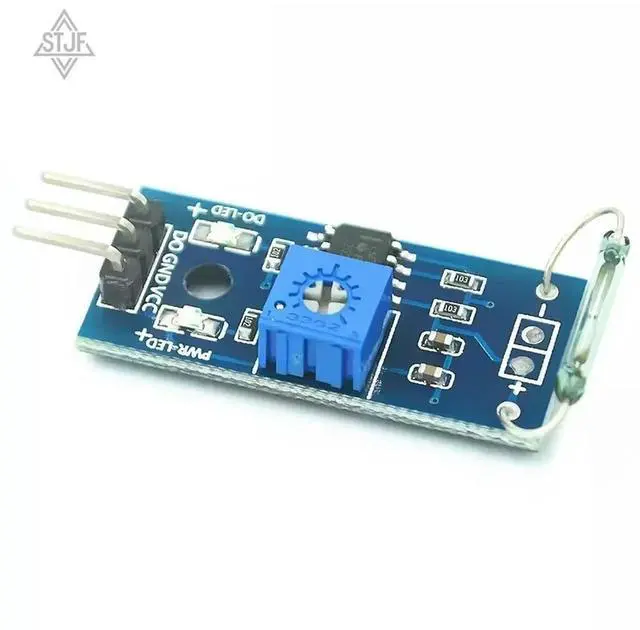 Alt view image 2 of 3 - SJTF Reed tube sensor module Magnetron module reed tube switch Magnetic switch