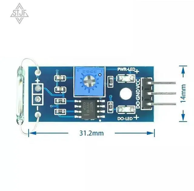 Main image of SJTF Reed tube sensor module Magnetron module reed tube switch Magnetic switch