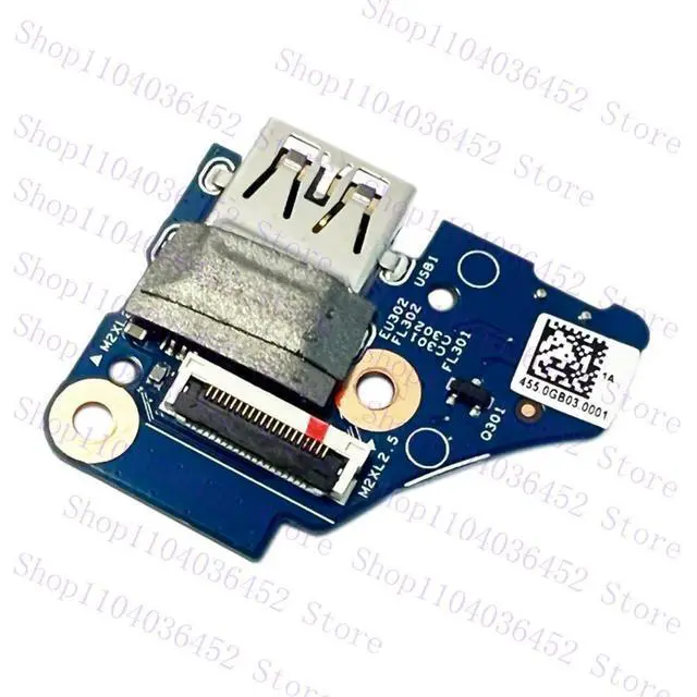 Alt view image 3 of 3 - USB BOARD Socket Port for X360 15m-dr 15-DR 15M-DS 15-DS 448.0GB07.0011