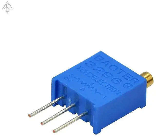 Alt view image 2 of 3 - 5pcs 3296W-103 10K up-setting precision adjustable potentiometer 3296 potentiometer multi-turn
