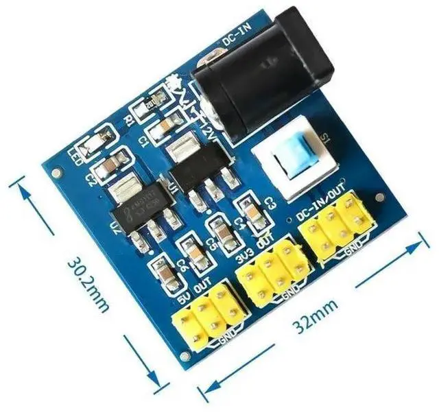 Main image of DC-DC 12V To 3.3V 5V Buck Step down Power Supply Module For