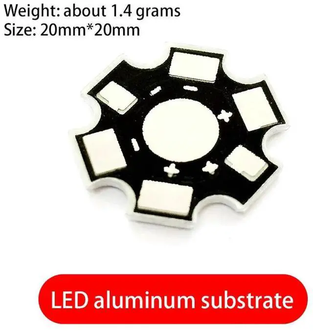 Main image of 10PCS 1W/3W/5W LED Plum Cooling Plate/Aluminum Substrate