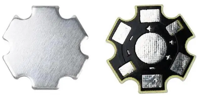 Alt view image 2 of 3 - 10PCS 1W/3W/5W LED Plum Cooling Plate/Aluminum Substrate