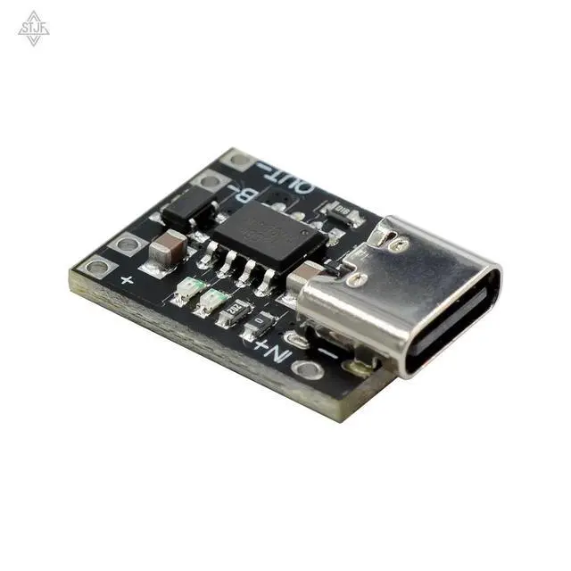 Alt view image 3 of 3 - Ultra-Small Lithium Charging Panel 1A Ternary Lithium 3.7V4.2V Charger Module Type-C With Protection Board