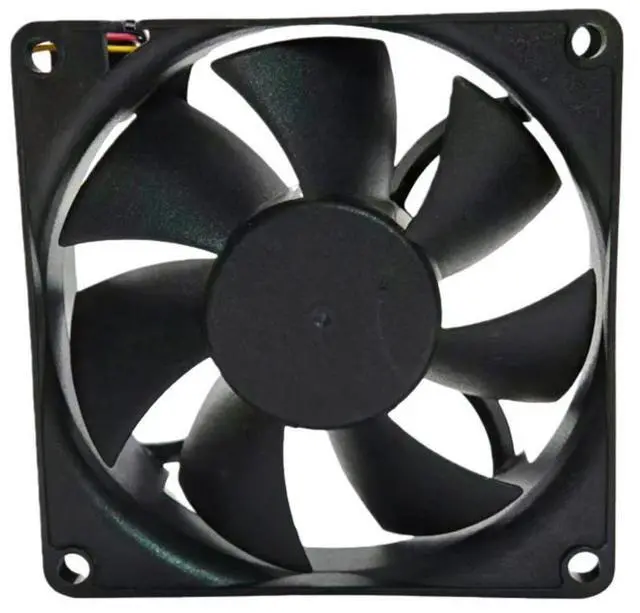 Alt view image 3 of 3 - for ADDA AD0812XB-A7BGP 12V 0.55A 8025 Ball Bearing Cooling Fan 3-Pin 80mm High Airflow 4000RPM for Power Supply and PC Case