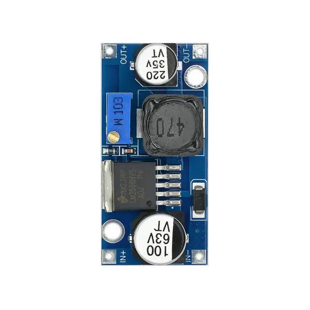 Alt view image 3 of 3 - 48V Adjustable Step-down module DC-DC LM2596HVS 4.5-50V Input Electric Vehicle Stabilized Voltage Power Supply
