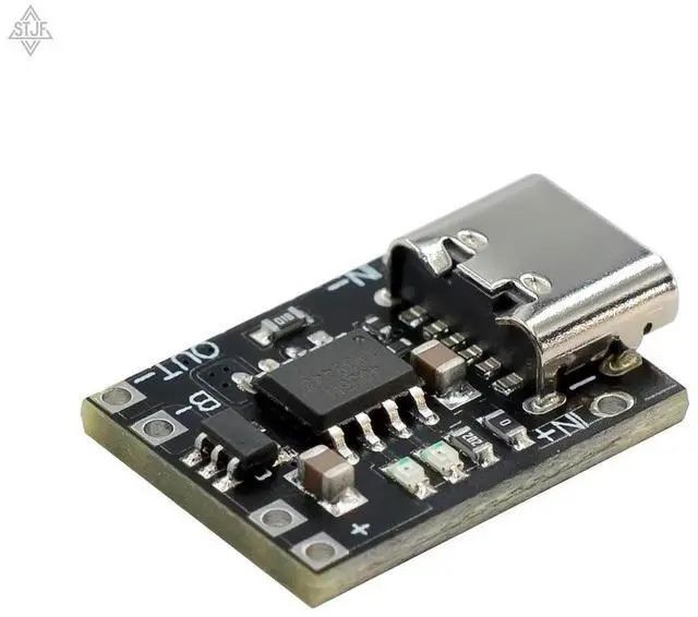 Main image of Ultra-Small Lithium Charging Panel 1A Ternary Lithium 3.7V4.2V Charger Module Type-C With Protection Board